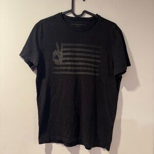 John Varvatos USA Peace Sign Tee - Men's Small